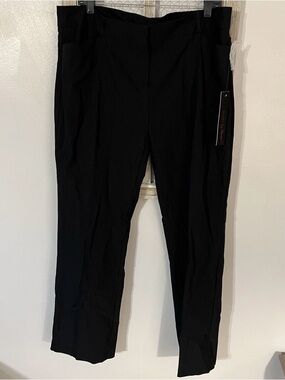 Black Women's Tailored Stretch Pants
